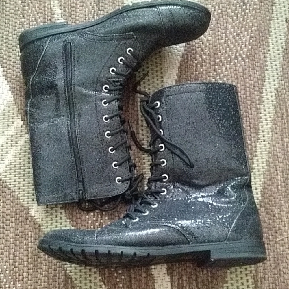 Weissman Glitter Boots